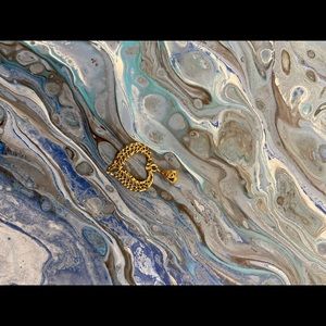 14k gold heart pendant